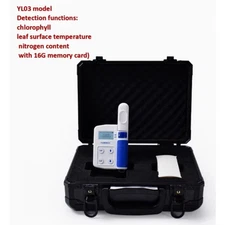 Triple-Function Chlorophyll Meter (Leaf Temp, N Content) - 0.0-99.9SPAD Analyzer