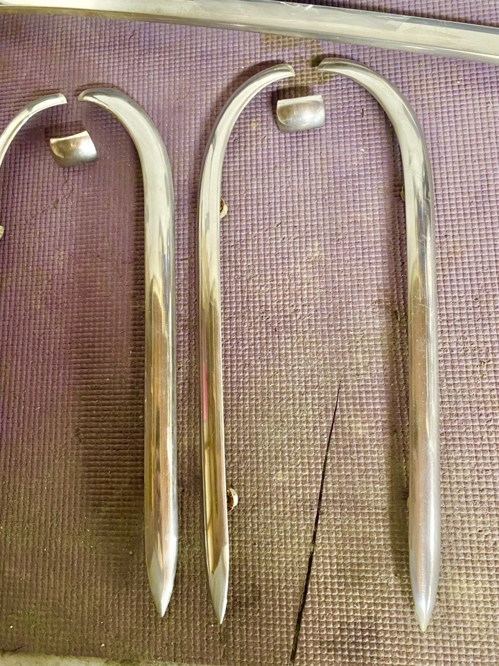 Dodge Coronet Royal 1955 1956 luz trasera moldura trasera vintage original R&L Foto 4 de 4