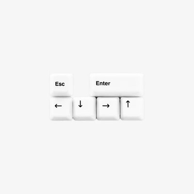 Cerakey D SET-ADD Ceramic Keycaps
