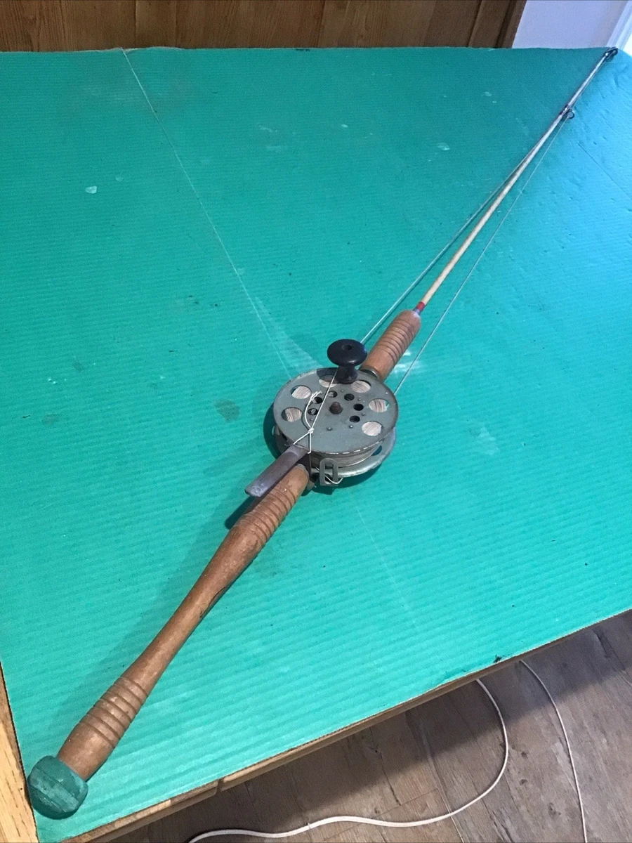 Wood Fishing Reel In Vintage Fishing Rods for sale | eBay