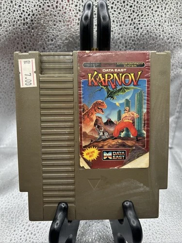 Karnov - Nintendo NES Game Authentic, Cartridge Only Tested