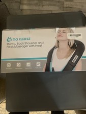 MO CUISHLE Shiatsu Back Shoulder and Neck Massager with Heat NEW