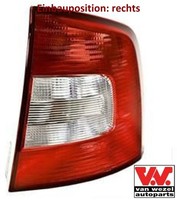 VAN Wezel 7623926 Heckleuchte Rechts RüCklicht Hecklicht RüCkleuchte