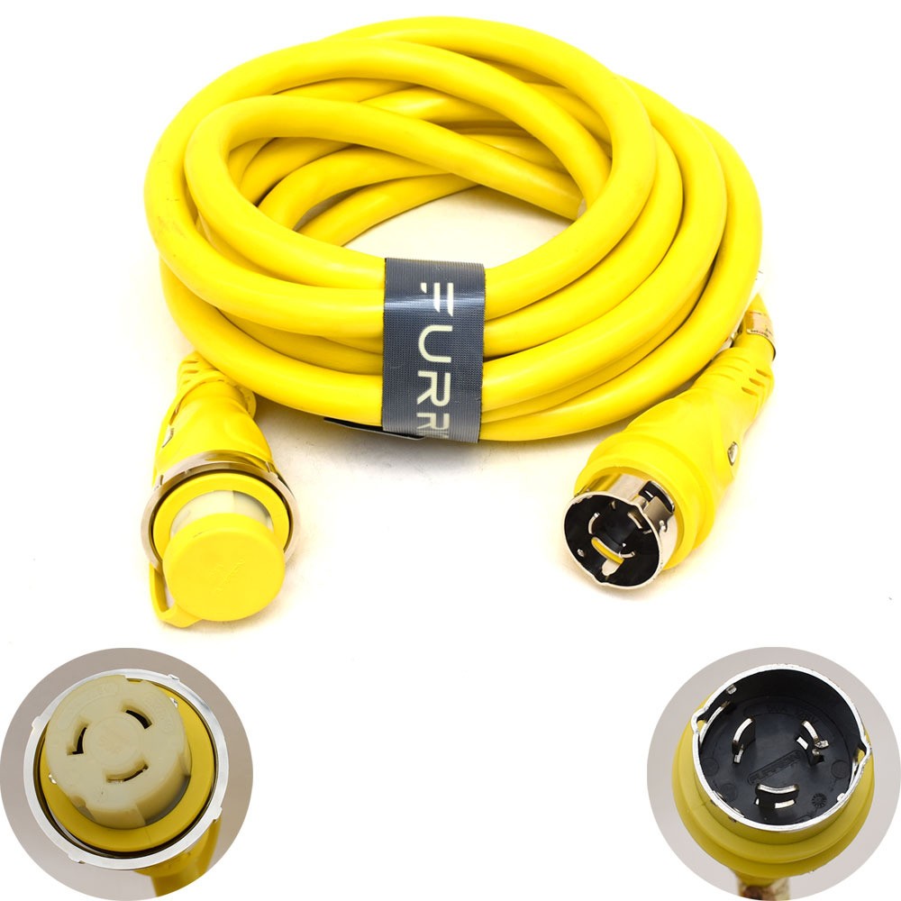 Furrion Boat Shore Power Cable | 25 Foot 50A 125V Yellow | eBay