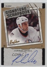 2006-07 Upper Deck Bee Hive Signature Scrapbook Jarret Stoll #SS-JS Auto 3m0