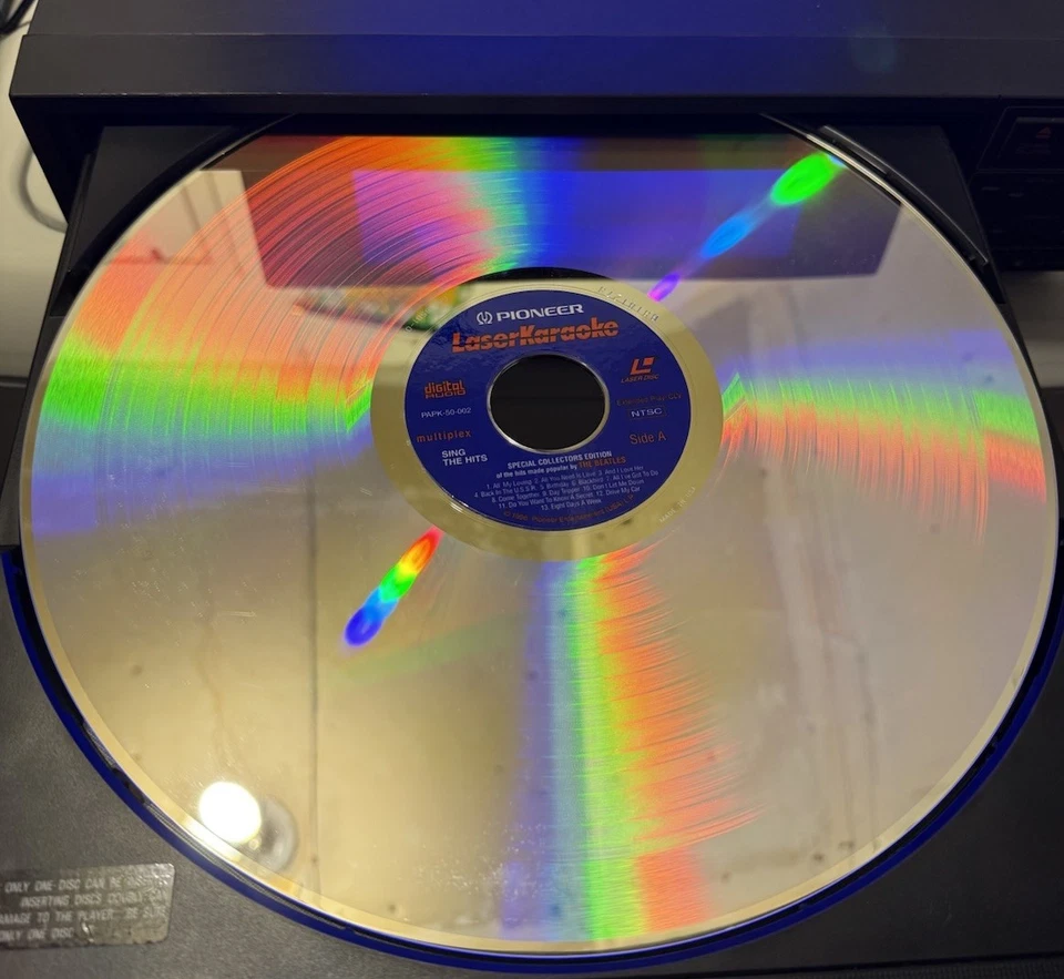 Beatles Popular Hits Karaoke LaserDisc Limited Collectors Edition PAPK-50-002 LD - Image 4 of 4