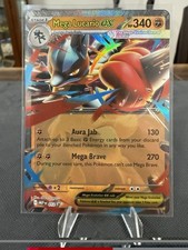 Mega Lucario ex Jumbo MEP 012 Pokemon Promo NM