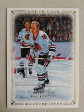 08 09 UPPER DECK MASTERPIECES BOBBY HULL #46