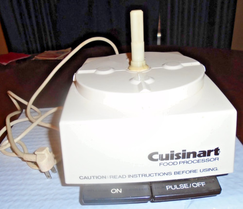 Cuisinart Food Processor Parts DLC-7E Vtg Japan Motor Base only
