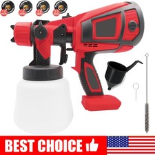 Battery Paint Spray System,with Removable 1000 ml Paint Bucket