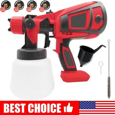 Battery Paint Spray System,with Removable 1000 ml Paint Bucket