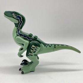 Lego Raptor Blue Velociraptor 75917 Dark Green Jurassic World Dinosaur 