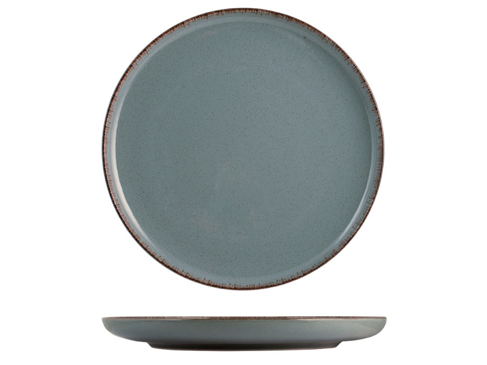 Set H&H New Pearl 4 Flat Plates, Porcelain, Assorted, 27Cm