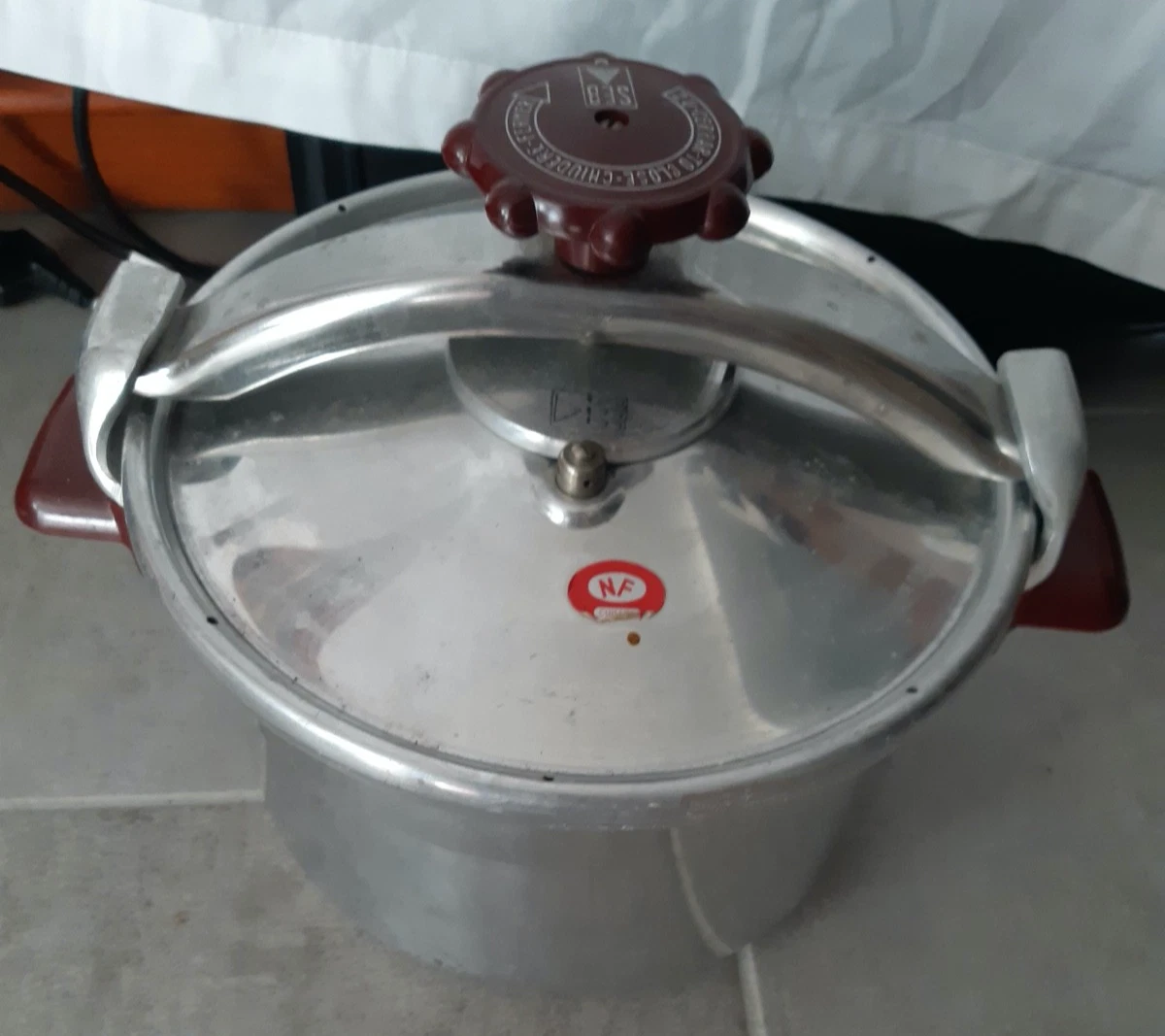 Cocotte-minute SEB Super Cocotte 8L Inox – Vintage France – Fonctionne