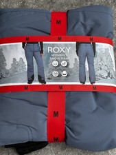 Roxy Women's DryFlight Technology Snow Pants, Blue, Size M