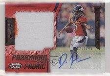 2018 Certified Freshman Fabric Signatures Mirror Red DaeSean Hamilton Auto 1u6