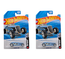2026 Hot Wheels 33 Ford Lo Boy 119 Blue Gray - Set Of 2 2026 Hot Wheels 33 Ford Lo Boy 119 Blue Gray - Set Of 2