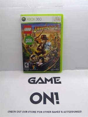 LEGO Indiana Jones 2 The Adventure Continues (Xbox 360, 2009) Clean Tested