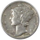 1942 D Mercury Dime XF EF Extremely Fine 90% Silver 10c US Coin Collectible