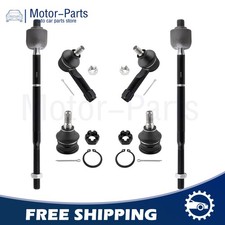 Kit de extremos de varilla de amarre interior exterior de rótulas inferiores delanteras para Nissan Sentra 2000-2006