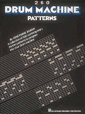 260 Drum Machine Patterns, Rene-Pierre Bardet,