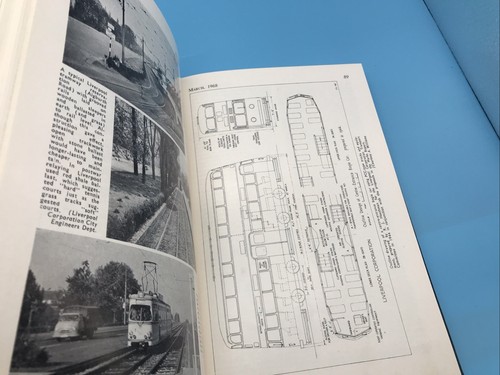 Moderne Straßenbahn & Licht Schnelltransport. Gebundener Band 1968 - Bild 7 von 16