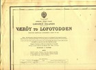 ADMIRALTY chart 1916  25x40" waters off Nordland  Værøy-Lofotodden  original WWI — photo 1
