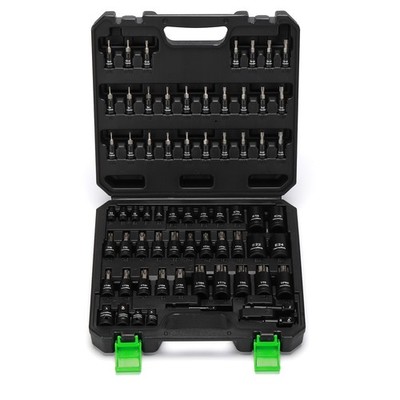 67-Piece Master Torx Bit Socket and External Torx Socket Set, 1/4'', 3/8'' and ...