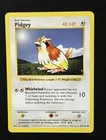 Pidgey Shadowless 57/102 Base Set Unlimited WoTC Pokemon 1999