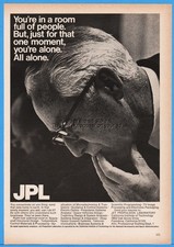 1970 Caltech JPL Jet Propulsion Laboratory Pasadena CA NASA You're alone Ad