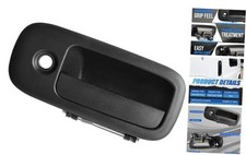 Exterior Door Handle  Outside Driver Side  Compatible with Black Front Left