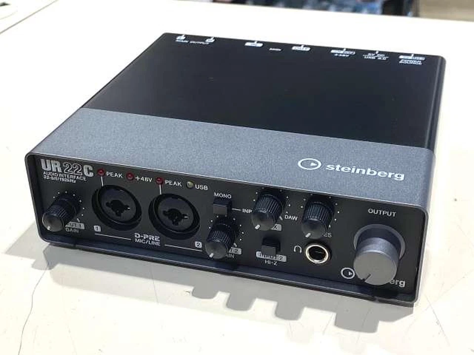 Steinberg UR22C Audio Interface Guter Zustand Gebraucht Aus Japan - Bild 2 von 4