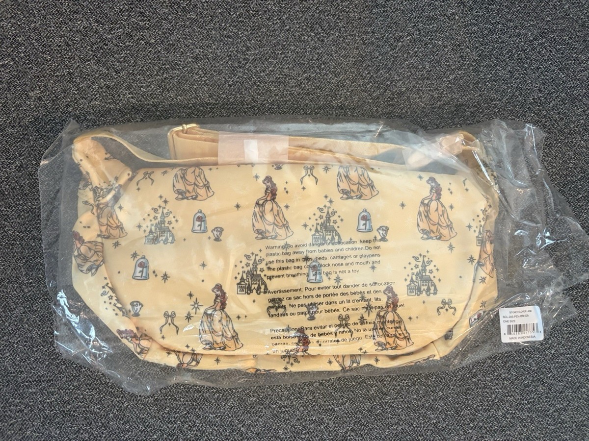 Stoney Clover Lane Disney Princess Belle Jumbo Fanny Pack  NWT