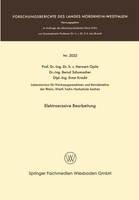 Elektroerosive Bearbeitung Herwart Opitz