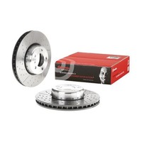 2X Brembo Bremsscheiben 340Mm Bremsscheibe Zweiteilig Geschlitzt/Gelocht