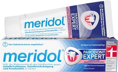 Meridol Zahnpasta Parodont Expert 75 Ml - Zahncreme Wirkt Antibakteriell Und Unt