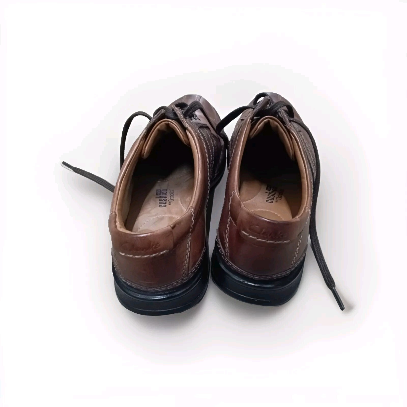 SAOLA Scarpe eleganti Clarks Oxford uomo 9 5 M pelle marrone casual stringate comode da lavoro