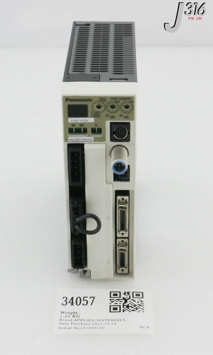 34057 APPLIED MATERIALS AC SERVO DRIVER, MQDB012AAD02 (REFURB