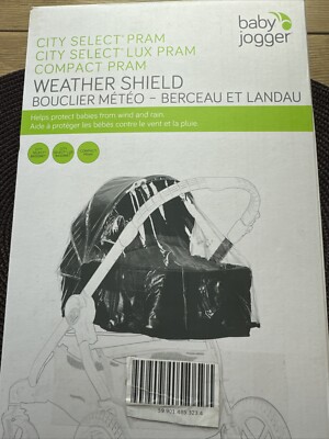 baby jogger city select Pram Weather Shield Neu 