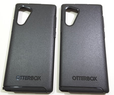 2 CASES OtterBox Symmetry Series Case for Samsung Galaxy Note10 - BLACK