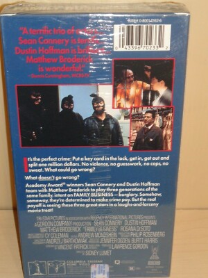 Family Business (VHS, 1998) - New & Sealed! 43396702332| eBay