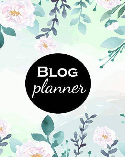 Blog Planner: Blog Planning Notebook, Blogger Log Book, Blog Planning ...