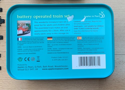 Pop Up Pirate & Train Set in a Tin - Picture 6 of 9