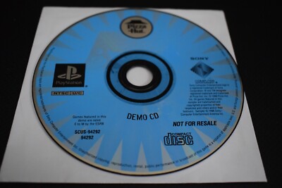 Pizza Hut Demo Games Disc SCUS #94292-94292 (1998, Playstation 1