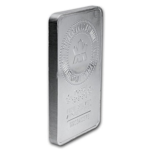 RCM 10 oz .9999 Fine Silver Argent Pur Sealed with FREE SHIPPING - Picture 3 of 3
