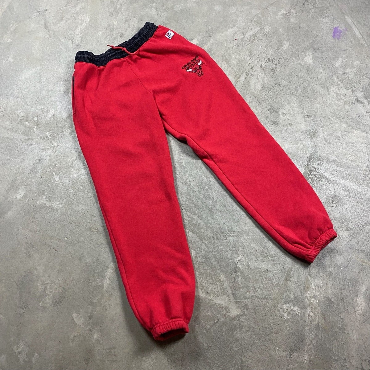 90s VTG THE GAME Sportswear CHICAGO BULLS L Sweatpants USA