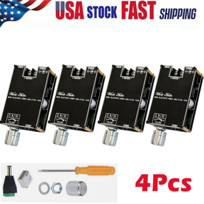 ZK-1001B Mono 100W Bluetooth 5.1 Audio Power Amplifier Module TPA3116D2 DC7-24V