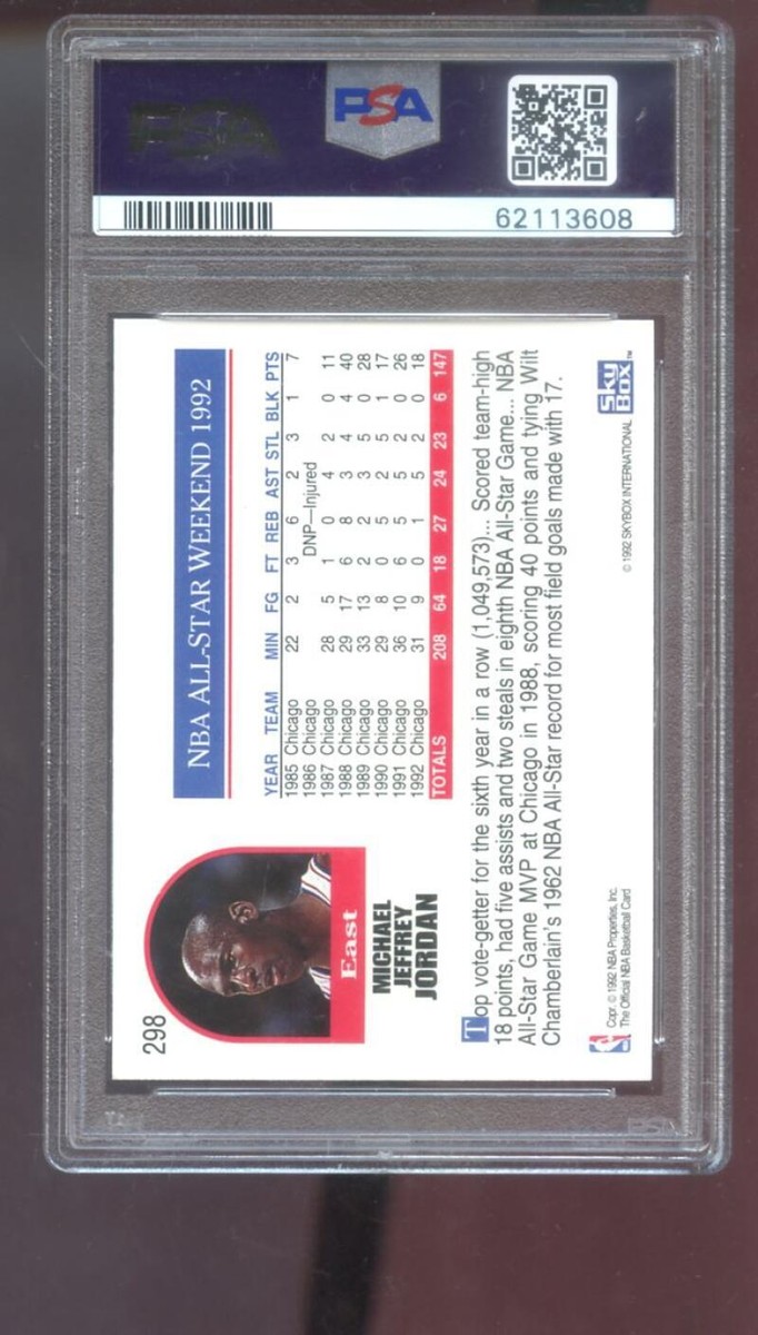 その他 NBA Michael Jordan l Universe PSA7.5 1998-99 Skybox