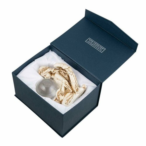 Amlong Crystal Angel Statue Figurine and Clear Crystal Ball with Gift Box - Picture 4 of 5
