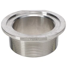 Banjo M300MPTSS Manifold Fitting, 3" Flange x 3" Male NPT, 316 Stainless Steel